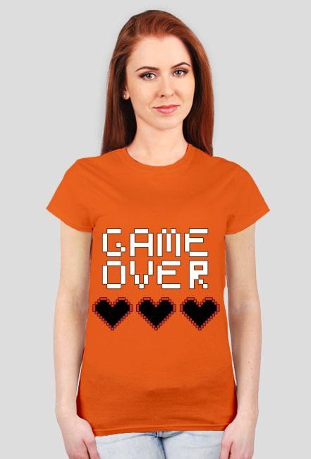 Koszulka Game Over damska