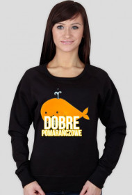 bluza dobre pomaranoczwe damska