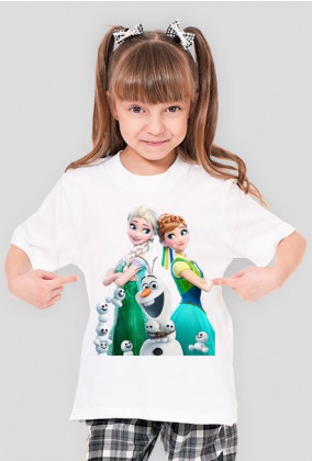 T-shirt "Kraina lodu" Elsa Anna