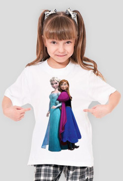 T-shirt "Kraina lodu" Elsa Anna