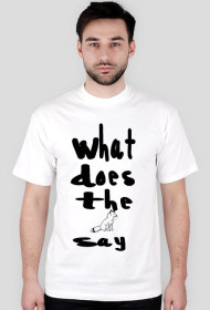 Koszulka What The fox say (męska)