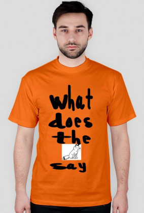 Koszulka What The fox say (męska)