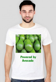 Koszulka Powered by Avocado