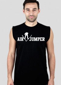 Air V Jumper - koszulka na ramiączkach, białe nadruki
