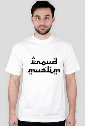 Proud Muslim koszulka