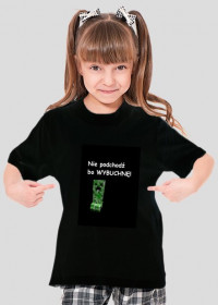 koszulka dziecięca (dziewczynka) Creeper