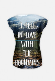 Koszulka fullprint góry damska
