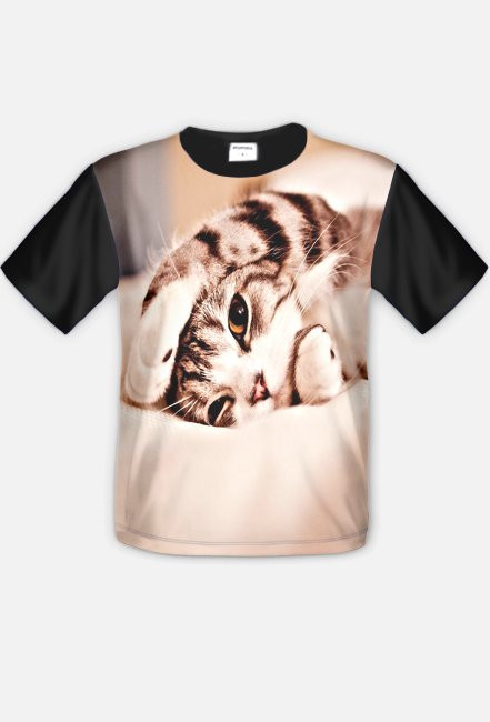 CAT - koszulka FullPrint