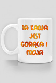 Kubek gorąca kawa
