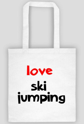 TORBA LOVE SKI JUMPING (KOCHAM SKOKI NARCIARSKIE)