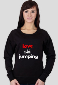 BLUZA LOVE SKI JUMPING (KOCHAM SKOKI NARCIARSKIE)