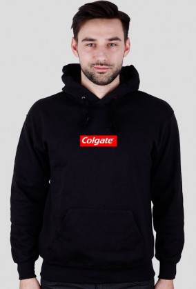 COlgate Box Logo Pullover Hoodie bluzy z kapturem w SO ON