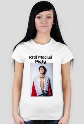 koszulka skoki narciarskie król Maciuś piąty