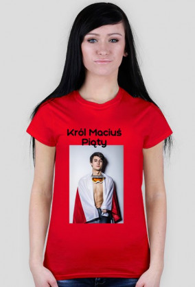 koszulka skoki narciarskie król Maciuś piąty