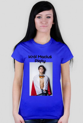 koszulka skoki narciarskie król Maciuś piąty