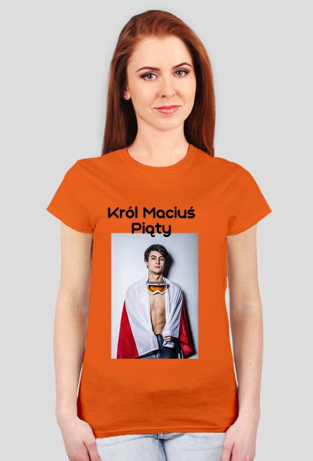 koszulka skoki narciarskie król Maciuś piąty