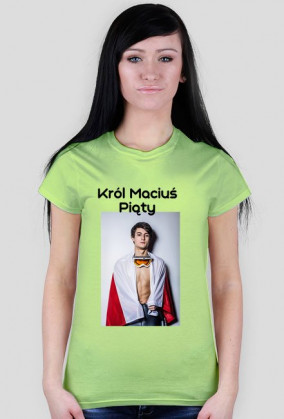 koszulka skoki narciarskie król Maciuś piąty