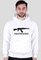 AQUAMARINES HOODIE - AK47 - WHITE