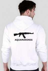 AQUAMARINES HOODIE - AK47 - WHITE