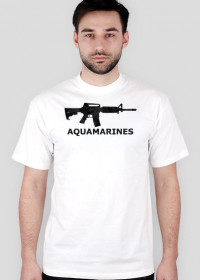 AQUAMARINES T-SHIRT - M4A1 - WHITE