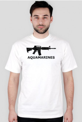 AQUAMARINES T-SHIRT - M4A1 - WHITE