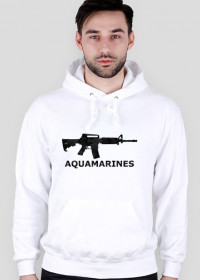 AQUAMARINES HOODIE - M4A1 - WHITE