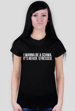 I wanna be a schwa