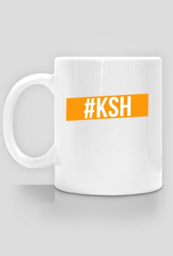 KUBEK - #KSH (ŻÓŁTY)