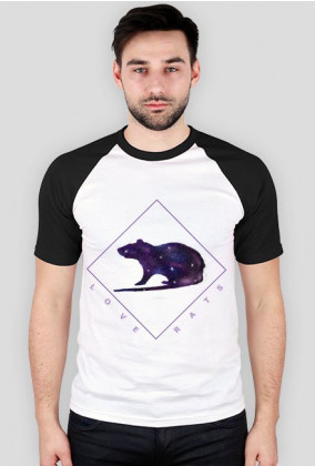 Galaxy Rat T-shirt Men