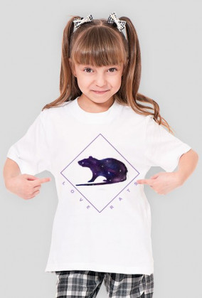 Galaxy Rat T-shirt Kid