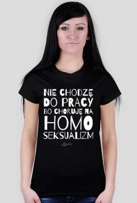 Choruję na Homo damska