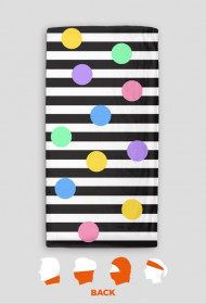 Kropki i paski - komin