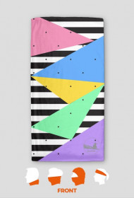 Trójkąty i paski - komin