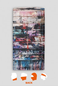 Pomazana ściana - komin