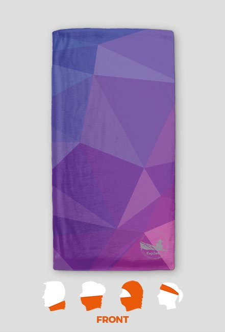 Komin Kolorwy - Odcienie Fioletu