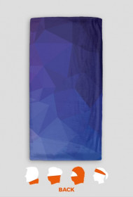 Komin Full Color Full Print - Odcienie Niebieskiego