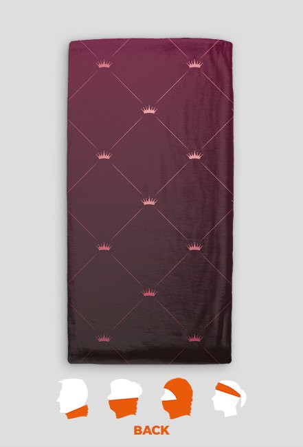 Komin Full Color Full Print - Korony