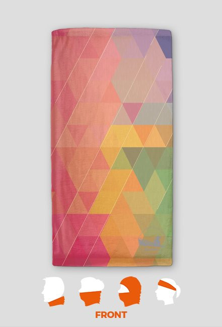 Komin Full Color Full Print - Kolorowa Fantazja 2