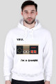 Bluza z Kapturem "Yes, I'm a Gamer"