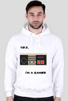 Bluza z Kapturem "Yes, I'm a Gamer"