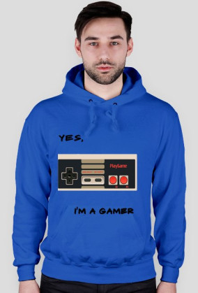 Bluza z Kapturem "Yes, I'm a Gamer"