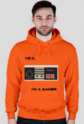 Bluza z Kapturem "Yes, I'm a Gamer"