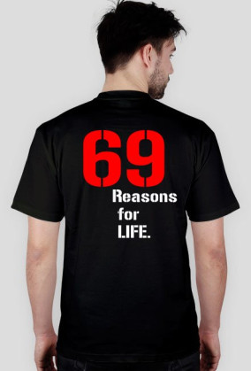 T-shirt Yamaha R1 69 Reasons for LIFE.