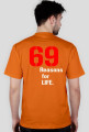 T-shirt Yamaha R6 69 Reasons for LIFE.