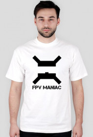 Biała koszulka FPV MANIAKA !