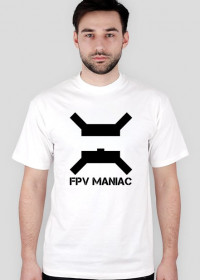 Biała koszulka FPV MANIAKA !