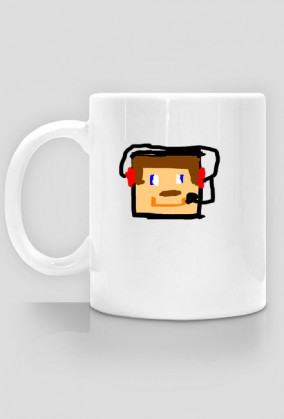 KUBEK Z GŁOWĄ MINECRAFT