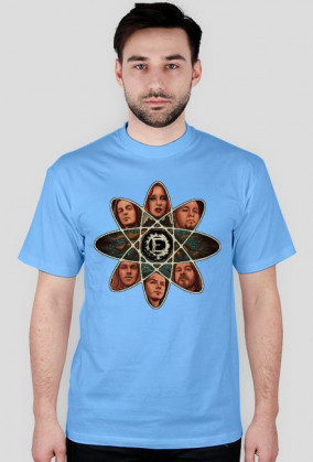 T-shirt męski The Pixel Enigma