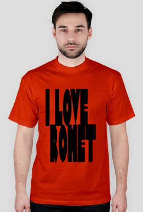t-shirt I LOVE ROMET