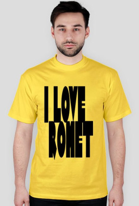 t-shirt I LOVE ROMET